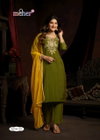 Naaz By Meher Vertican Shimmer Kurti With Bottom Dupatta Wholesalers In Surat